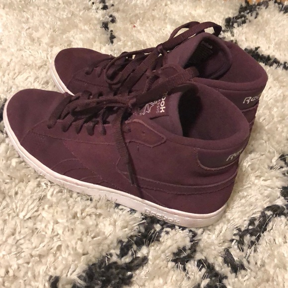 reebok suede high tops